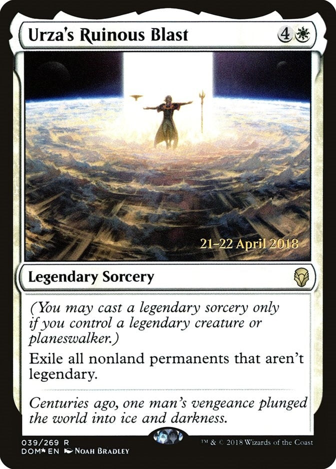 Image for Urza's Ruinous Blast (39) [Prerelease Cards]