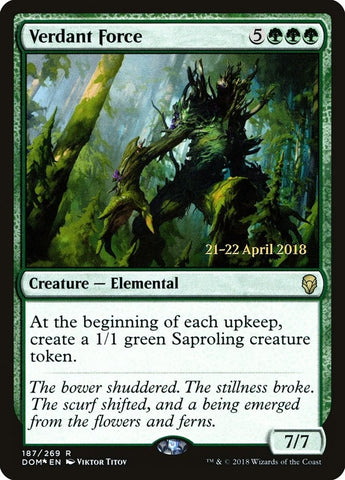 Image for Verdant Force (187) [Prerelease Cards]