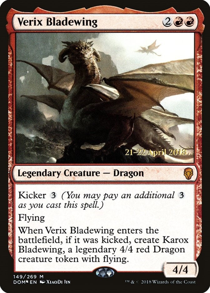 Image for Verix Bladewing (149) [Prerelease Cards]