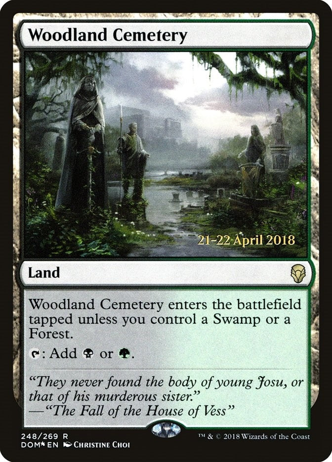 Image for Woodland Cemetery (248) [Prerelease Cards]