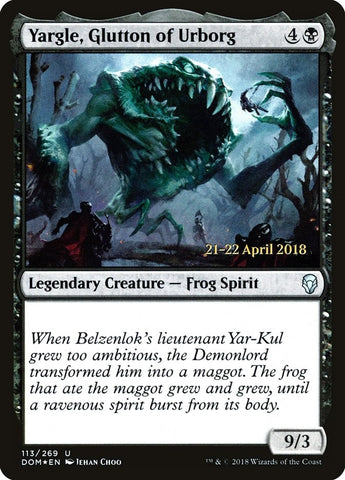 Image for Yargle, Glutton of Urborg (113) [Prerelease Cards]