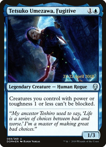 Image for Tetsuko Umezawa, Fugitive (69) [Prerelease Cards]