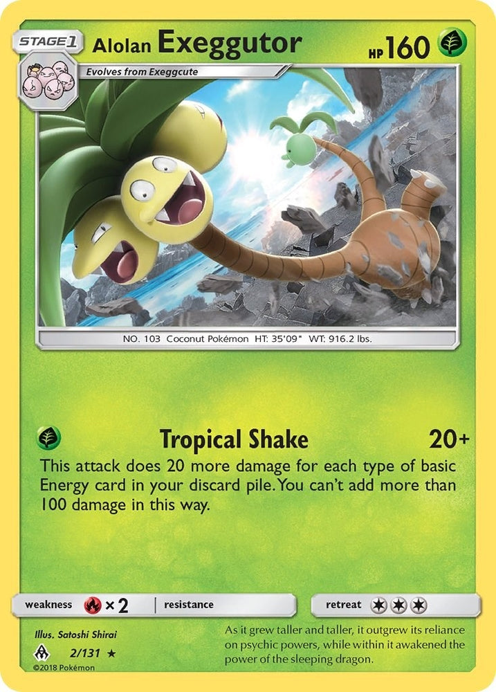 Image for Alolan Exeggutor (2/131) [SM - Forbidden Light]