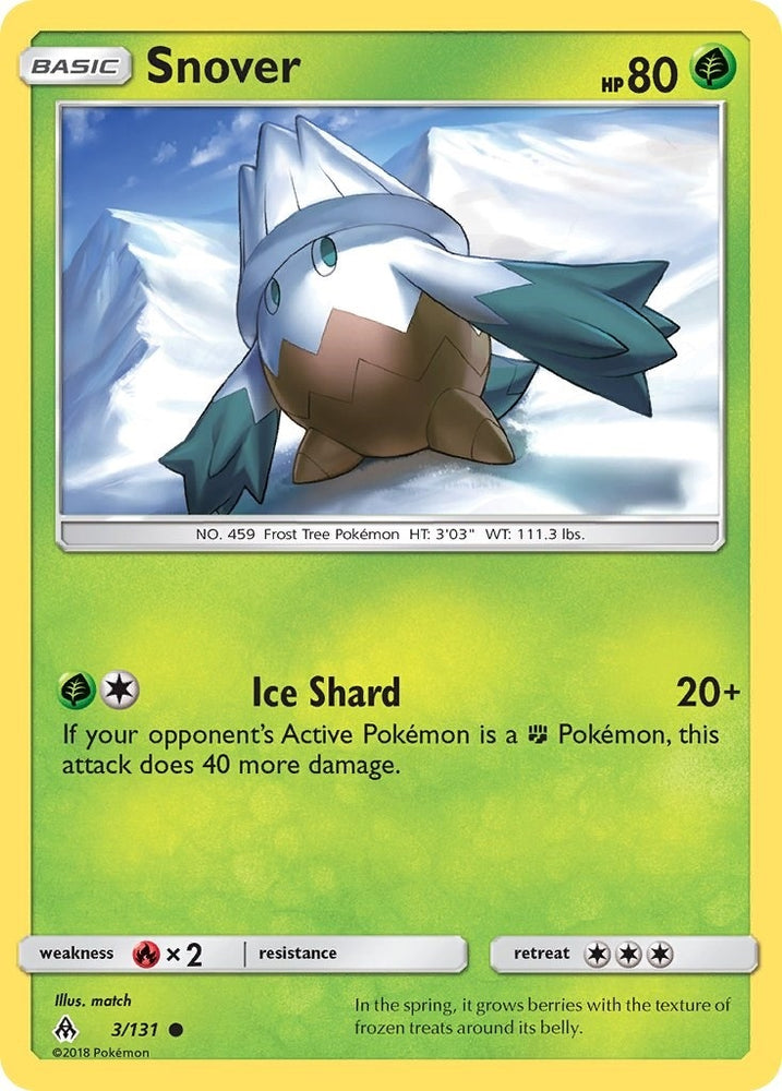 Image for Snover (3/131) [SM - Forbidden Light]