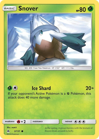 Image for Snover (3/131) [SM - Forbidden Light]
