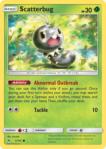 Image for Scatterbug (5) (5/131) [SM - Forbidden Light]