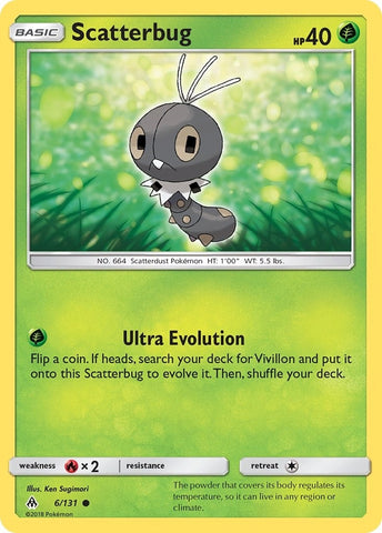 Image for Scatterbug (6) (6/131) [SM - Forbidden Light]