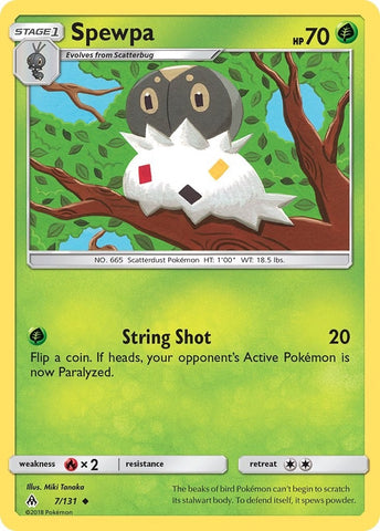Image for Spewpa (7/131) [SM - Forbidden Light]