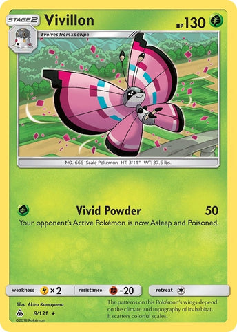 Image for Vivillon (8/131) - Pokemon