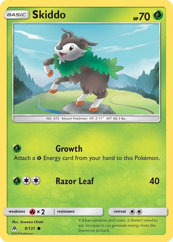 Image for Skiddo (9/131) - Pokemon