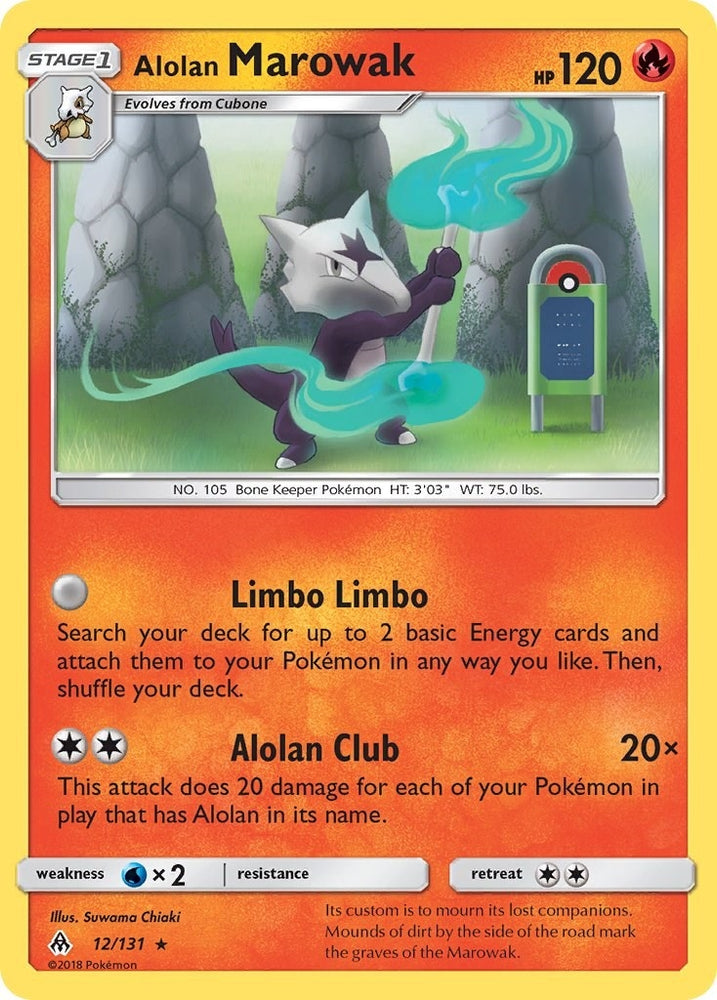 Image for Alolan Marowak (12/131) [SM - Forbidden Light]