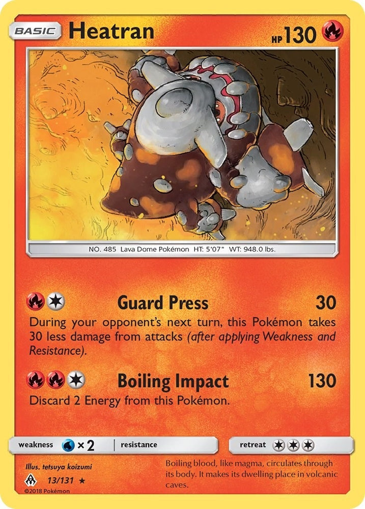 Image for Heatran (13/131) [SM - Forbidden Light]