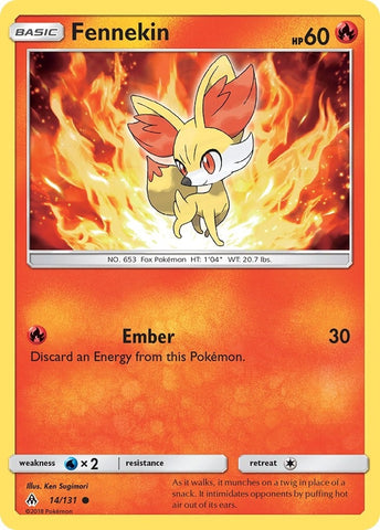 Image for Fennekin (14) (14/131) [SM - Forbidden Light]