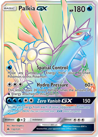 Image for Palkia GX (Secret) (132/131) [SM - Forbidden Light]