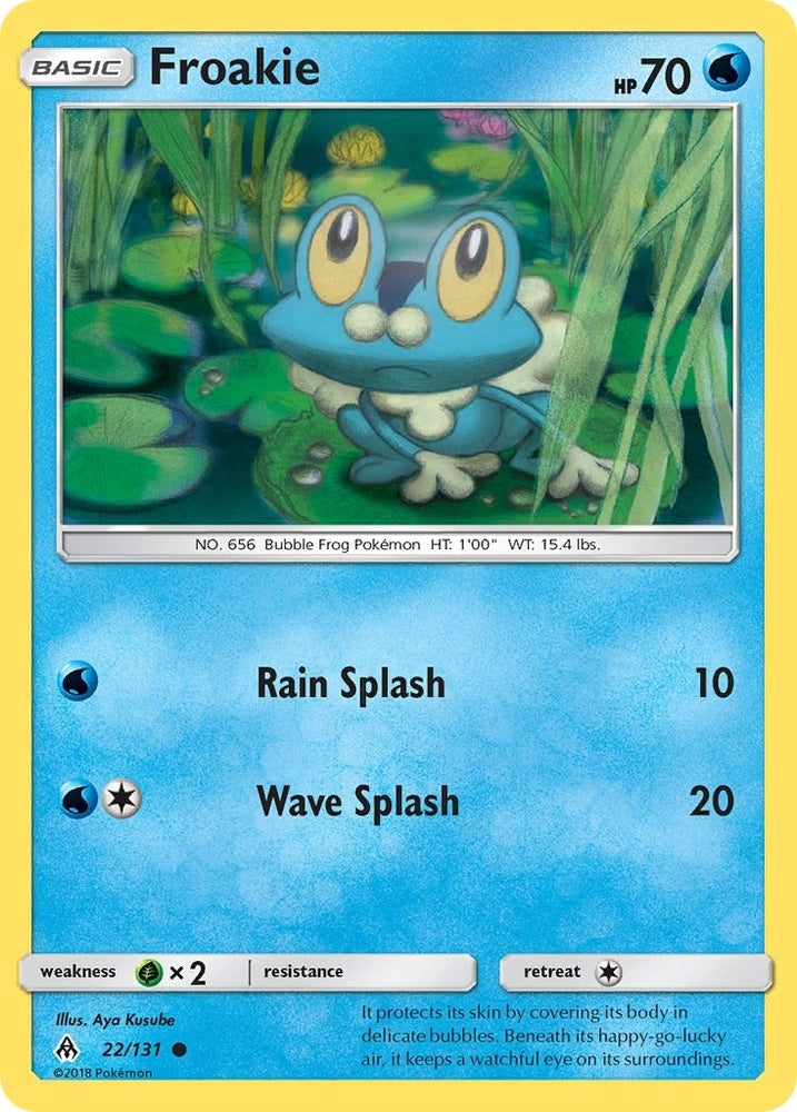 Image for Froakie (22) (22/131) [SM - Forbidden Light]