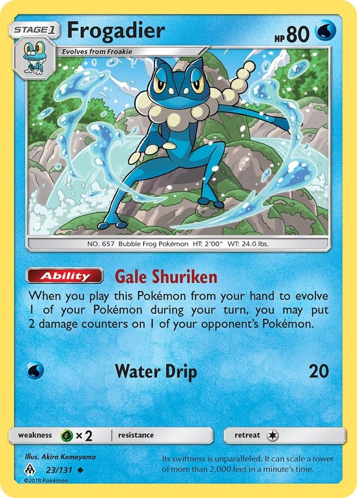 Image for Frogadier (23/131) [SM - Forbidden Light]