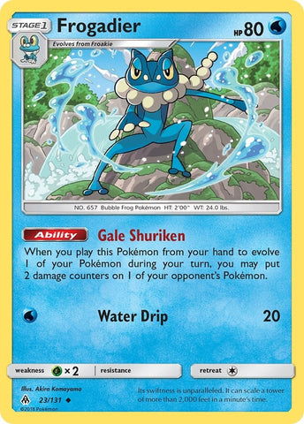 Image for Frogadier (23/131) [SM - Forbidden Light]