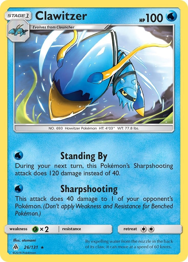 Image for Clawitzer (26/131) [SM - Forbidden Light]