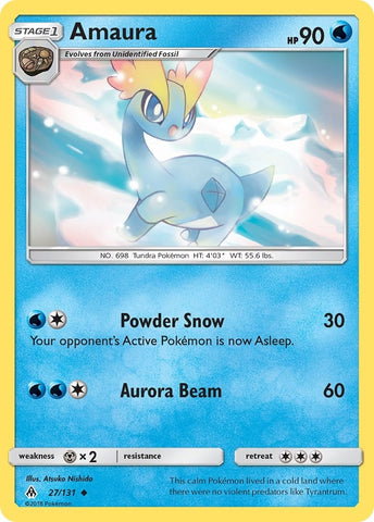 Image for Amaura (27/131) [SM - Forbidden Light]