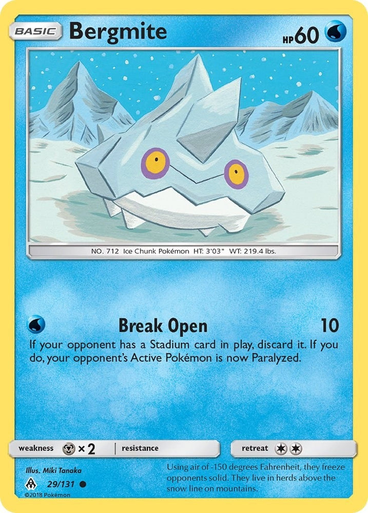 Image for Bergmite (29/131) [SM - Forbidden Light]