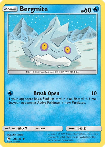 Image for Bergmite (29/131) [SM - Forbidden Light]