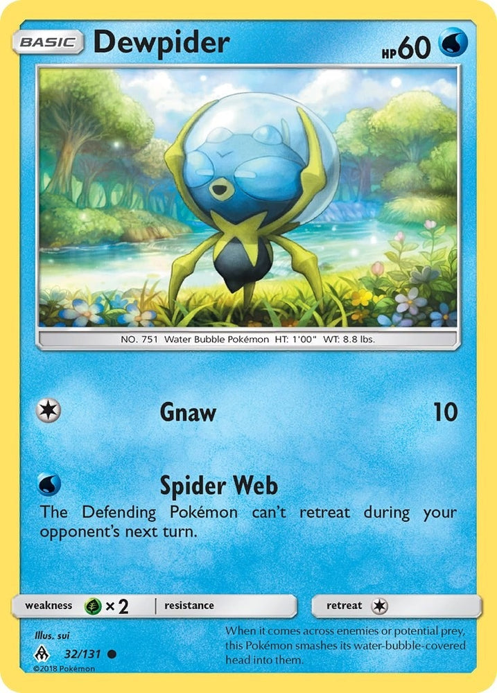 Image for Dewpider (32/131) [SM - Forbidden Light]