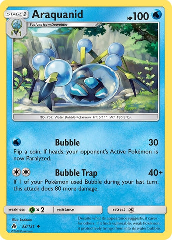 Image for Araquanid (33/131) [SM - Forbidden Light]