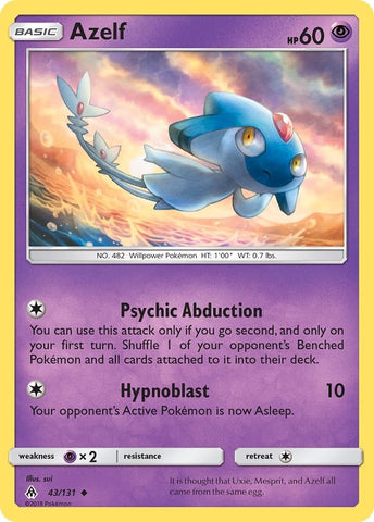 Image for Azelf (43/131) [SM - Forbidden Light]