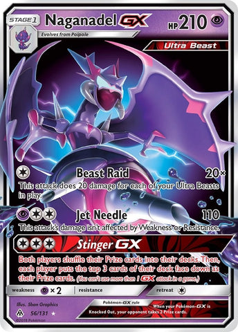 Image for Naganadel GX (56/131) [SM - Forbidden Light]