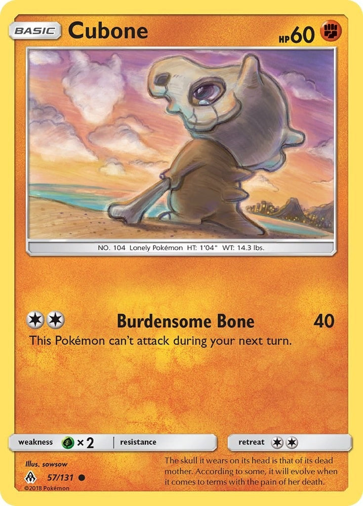Image for Cubone (57/131) [SM - Forbidden Light]