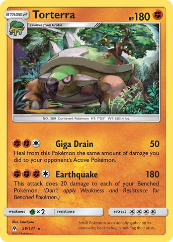 Image for Torterra (58/131) - Pokemon