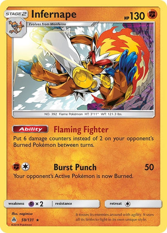 Image for Infernape (59/131) [SM - Forbidden Light]