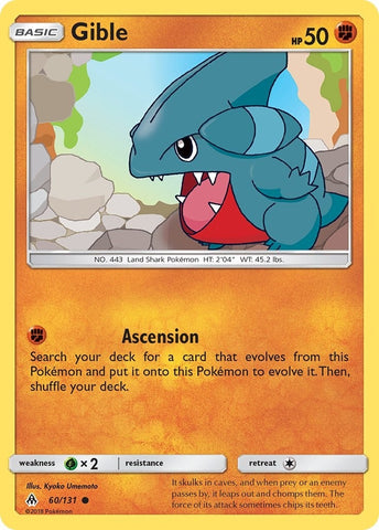 Image for Gible (60/131) [SM - Forbidden Light]