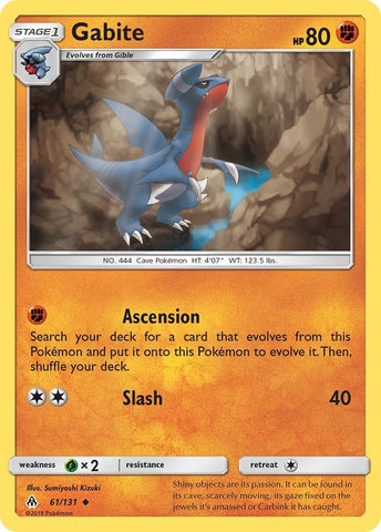 Image for Gabite (61/131) [SM - Forbidden Light]