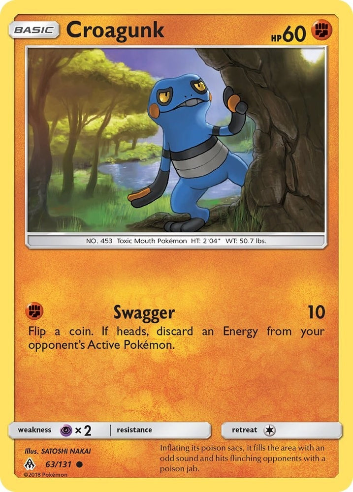 Image for Croagunk (63/131) [SM - Forbidden Light]