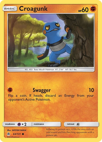 Image for Croagunk (63/131) [SM - Forbidden Light]