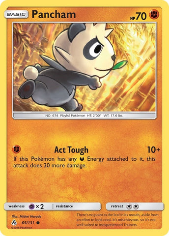 Image for Pancham (65/131) [SM - Forbidden Light]