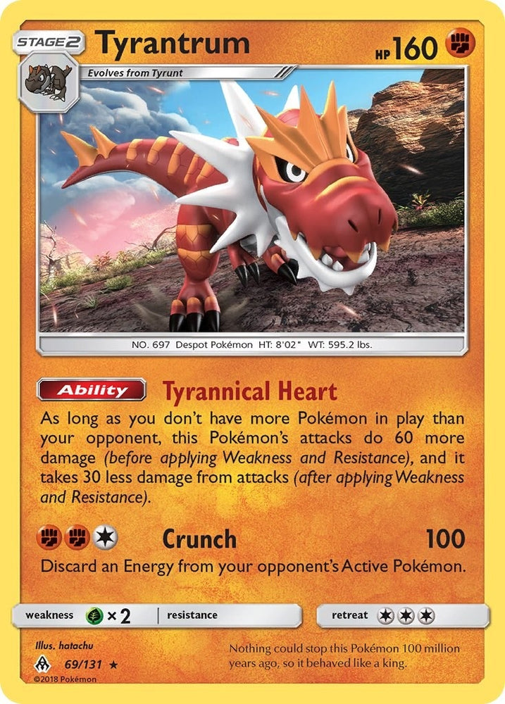 Image for Tyrantrum (69/131) [SM - Forbidden Light]