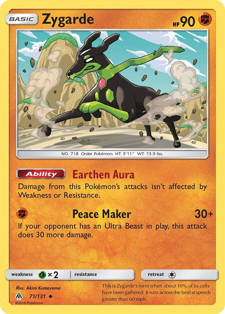 Image for Zygarde (71) (71/131) [SM - Forbidden Light]