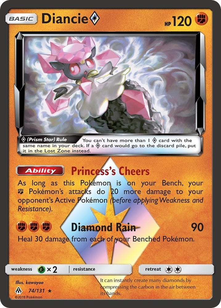 Image for Diancie Prism Star (74/131) [SM - Forbidden Light]