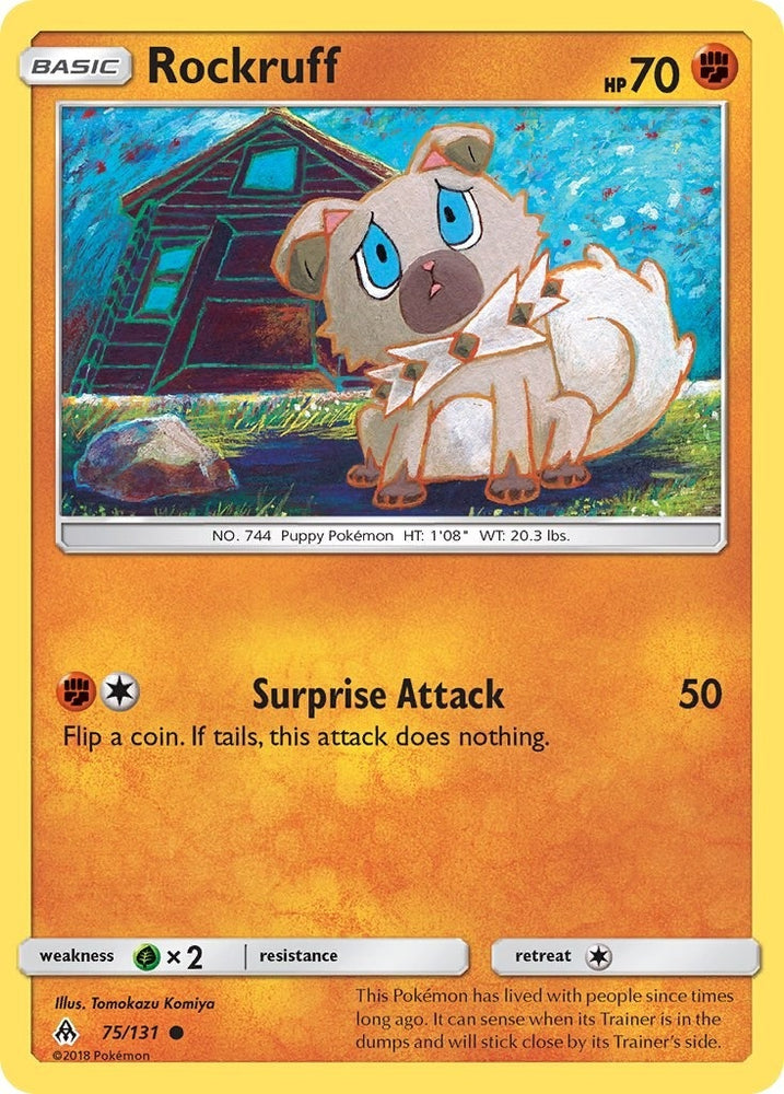 Image for Rockruff (75/131) [SM - Forbidden Light]
