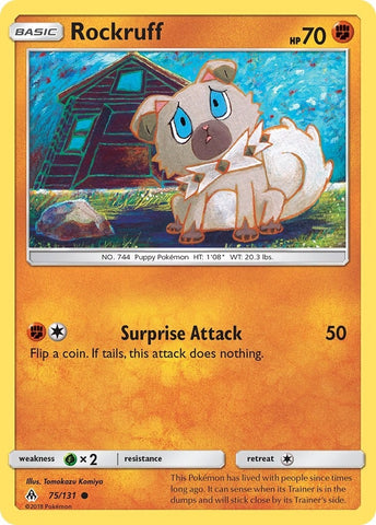 Image for Rockruff (75/131) [SM - Forbidden Light]