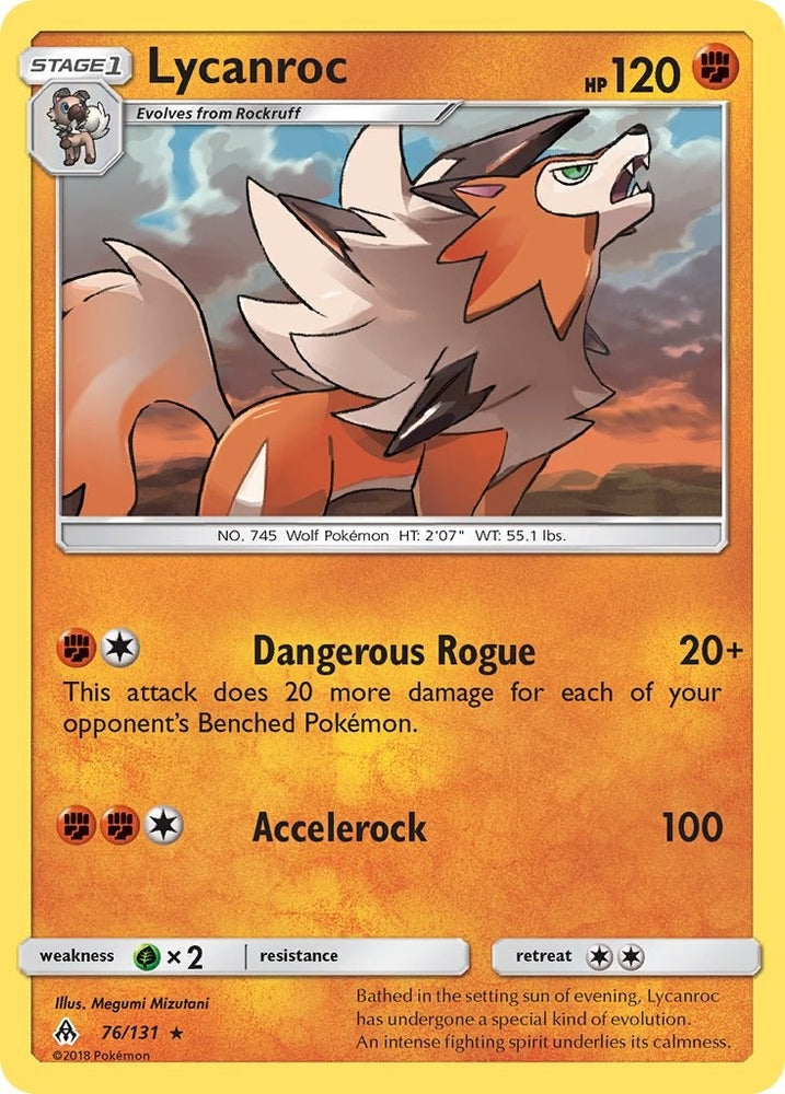 Image for Lycanroc (76/131) [SM - Forbidden Light]