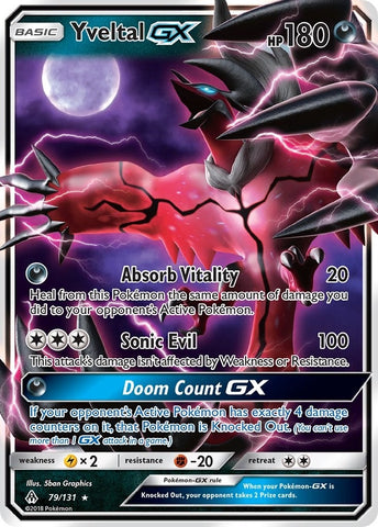 Image for Yveltal GX (79/131) [SM - Forbidden Light]