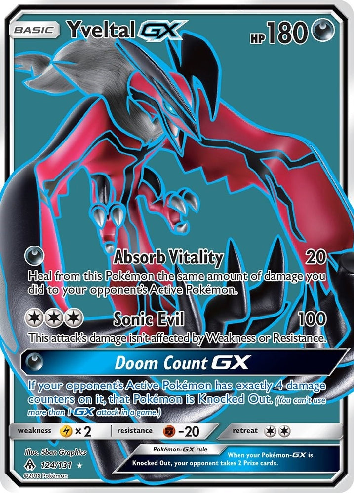 Image for Yveltal GX (Full Art) (124/131) [SM - Forbidden Light]