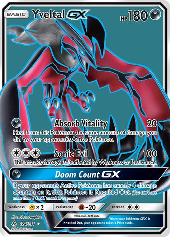 Image for Yveltal GX (Full Art) (124/131) [SM - Forbidden Light]