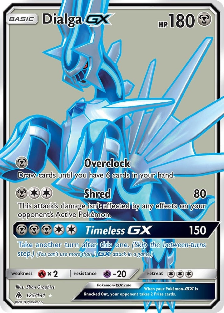 Image for Dialga GX (Full Art) (125/131) [SM - Forbidden Light]