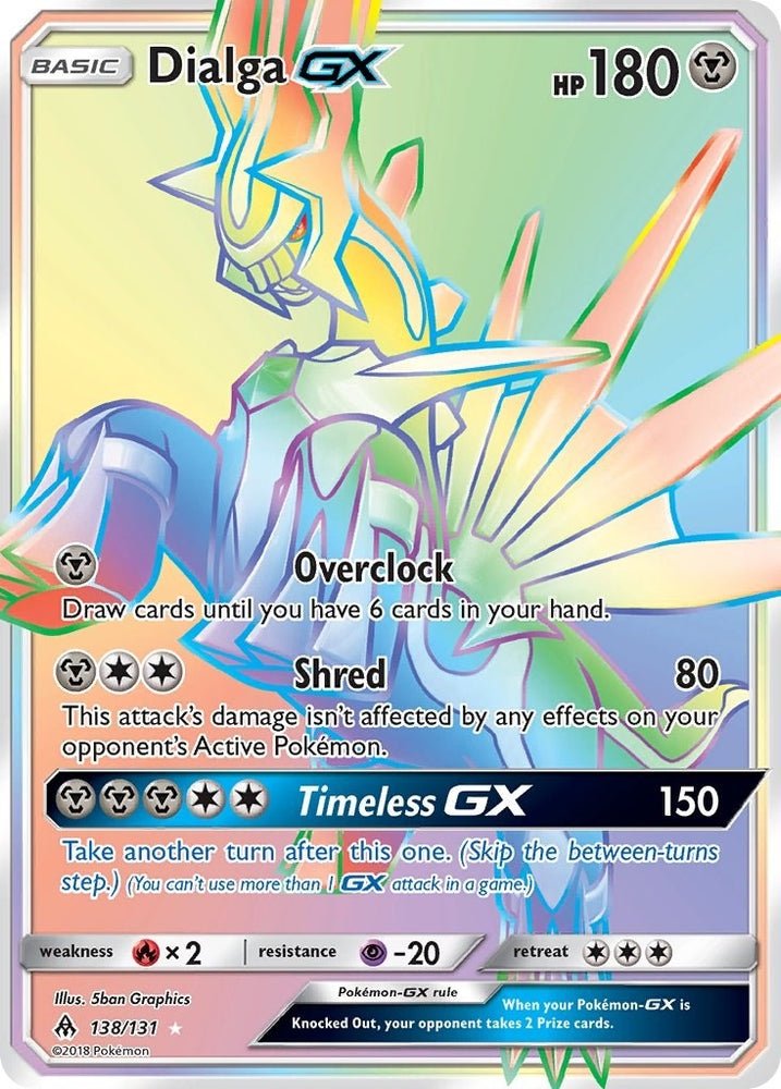 Image for Dialga GX (Secret) (138/131) [SM - Forbidden Light]