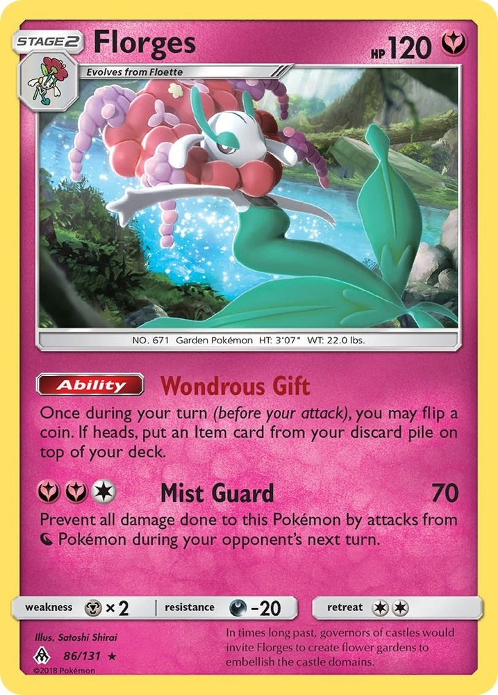 Image for Florges (86/131) [SM - Forbidden Light]