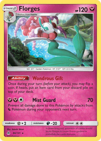Image for Florges (86/131) [SM - Forbidden Light]